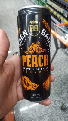 CERV BADEN BADEN LT 350ML, PEACH, .