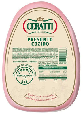 Presunto Cozido Peça Ceratti