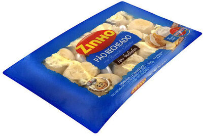Pão Bolinha Recheio Catupiry Zinho Pacote 300g front packaging