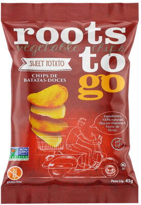 Chips De Batata Doce Roots To Go Pacote 45g
