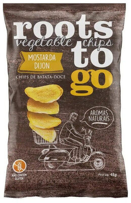 Chips De Batata Doce Mostarda Dijon Roots To Go Pacote 45g