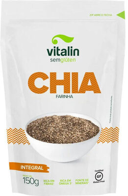 Farinha De Chia Integral Vitalin Pouch 150g