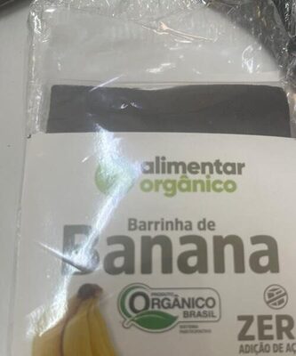 Barrinha de Banana orgânica