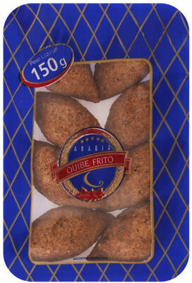 Quibe Congelado Frito Arabia Bandeja 150g