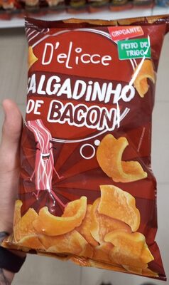 Salgadinho de Bacon front packaging