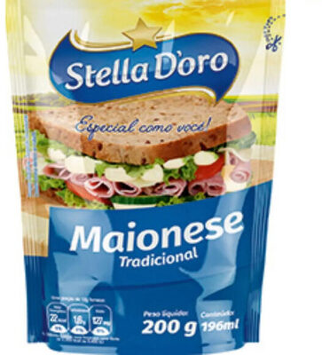 Maionese Tradicional Stella Doro Sachê 200g