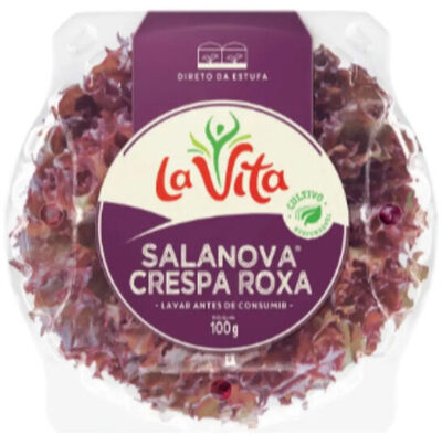 Salanova Mini Crespa Roxa La Vita 100g