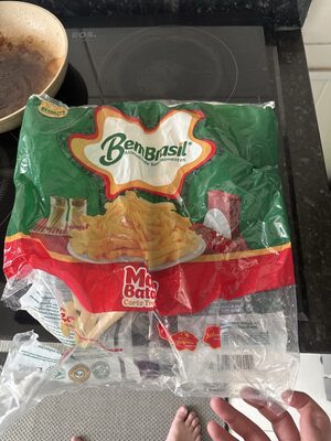 Batata Pré Frita Palito Congelada Bem Brasil Mais Batata Pacote 2kg