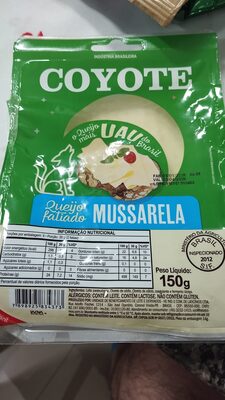 Queijo fatiado mussarela
