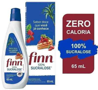 Adoçante Líquido Sucralose Finn Caixa 65ml
