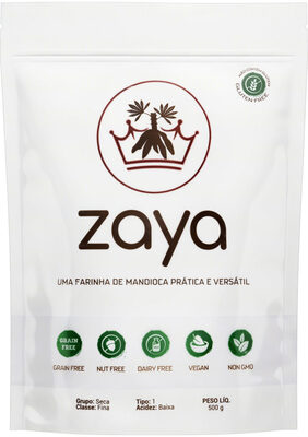 Farinha De Mandioca Tipo 1 Zaya Pouch 500g
