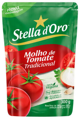 Molho De Tomate Tradicional Stella Doro Sachê 300g