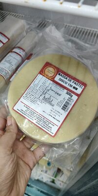 Massa de pastel disco