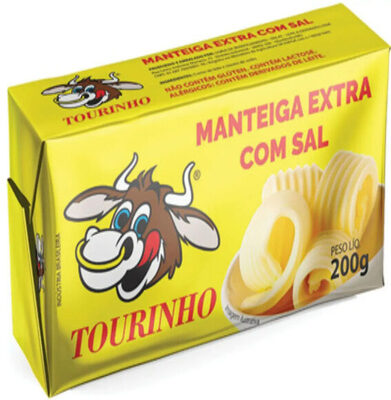 Manteiga Extra Com Sal Tourinho 200g
