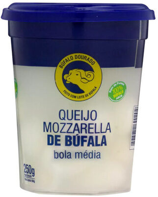 Queijo Mussarela De Búfala Bola Média Búfalo Dourado 200g