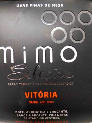 Uva vitória front packaging