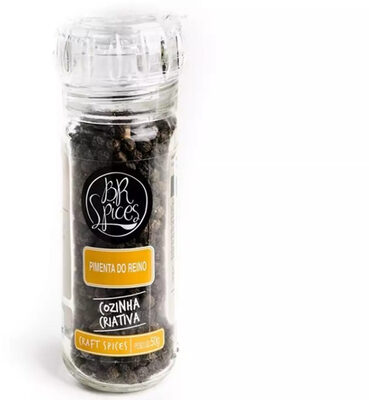 Pimenta Do Reino Com Moedor Br Spices Gourmet Vidro 50g