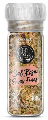 Sal Rosa Do Himalaia Com Moedor Ervas Finas Br Spices Gourmet Vidro 100g