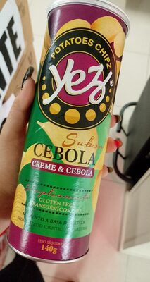 SALG BATATA CHIPZ CREME/CEBOLA 140G YEZ