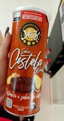 BATATA CHIPZ COSTELA GAUCHA 100G YEZ