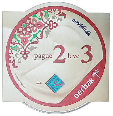 Kit Pasta Derbak Saj 600g Leve 3 Pague 2 Unidades