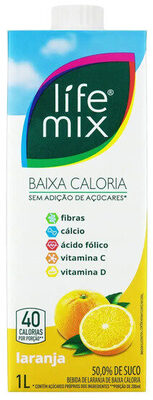 Bebida Laranja Life Mix Caixa 1l