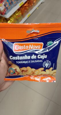 CASTANHA DE CAJU 50G COSTA NOVA