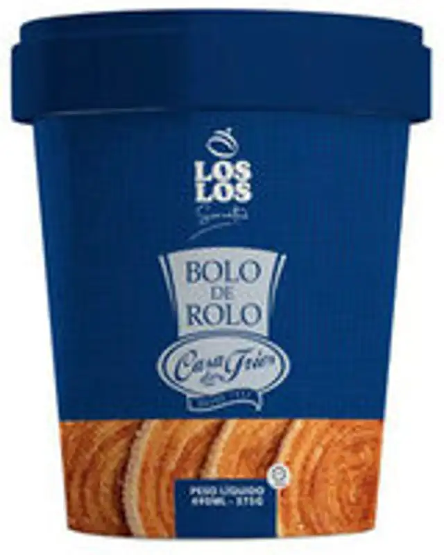 Sorvete Bolo De Rolo De Goiabada Los Los Pote 490ml