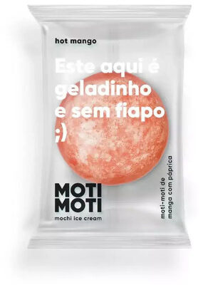 Sorvete Manga Com Páprica Moti Moti Pacote 33g