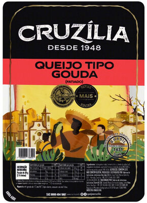Queijo Gouda Fatiado Cruzília 100g