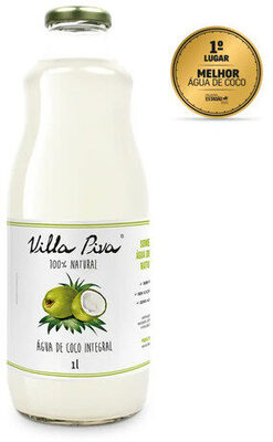 água De Coco Esterilizada Integral Villa Piva Garrafa 1l
