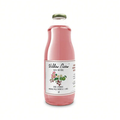 Bebida Adoçada Pink Lemonade Villa Piva Garrafa 1l