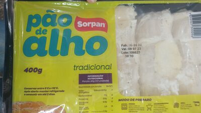 Pão de alho Sorpan Tradicional