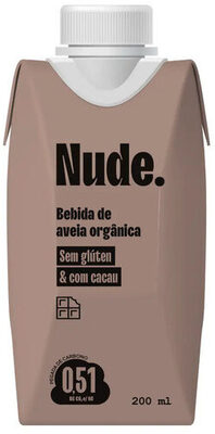 Bebida à Base De Aveia Orgânica Cacau Nude. Caixa 200ml