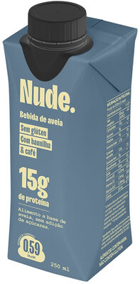 Bebida à Base De Aveia Baunilha Café Nude. Caixa 250ml