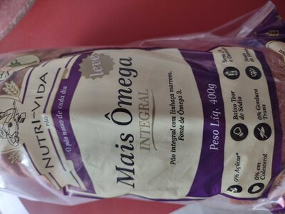 Pão Integral Mais Ômega