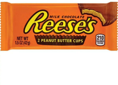 Chocolate Ao Leite Recheio Amendoim Reeses Pacote 42g 2 Unidades