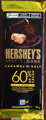 Chocolate Amargo 60% Caramelo Salgado Hershey's Special Dark
