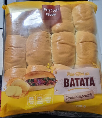 Pão Mini de Batata