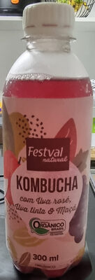 Kombucha com Uva Rosé, Uva Tinto e Maçã