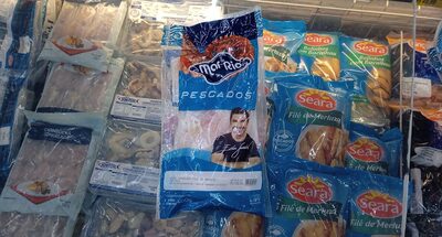 Peixe Congelado Filé de Abadejo sem Pele Mar e Rio Pescados