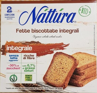 Fette biscottate integrali