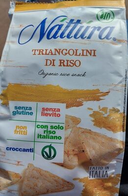 triangolini di riso front packaging