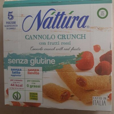 Cannolo crunch front packaging