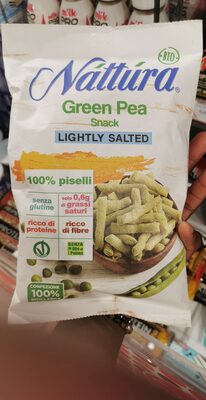 Green Pea snack lightly salted
