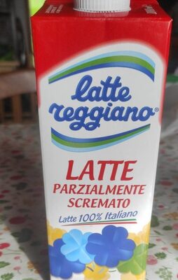 Latte parzialmente scremato front packaging