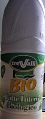 Latte intero biologico front packaging