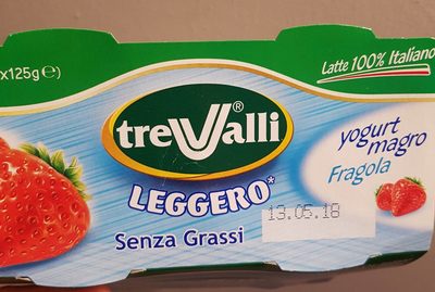 Yogurt magro fragola