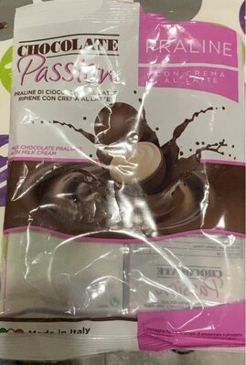 Praline con crema al latte