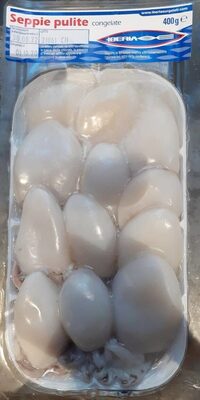 Seppie pulite congelate front packaging